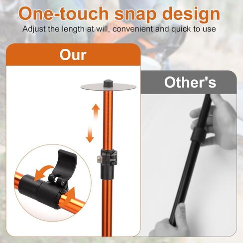 Strong Magnetic Firewood Measuring Tool, Adjustable Firewood Cutting Tools for 16-19 Inch Sturdy Aluminum Alloy Firewood Gauge for Chainsaw to Measure Fire Wood Length in Saudi Arabia
