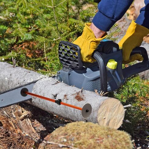 Strong Magnetic Firewood Measuring Tool, Adjustable Firewood Cutting Tools for 16-19 Inch Sturdy Aluminum Alloy Firewood Gauge for Chainsaw to Measure Fire Wood Length in Saudi Arabia
