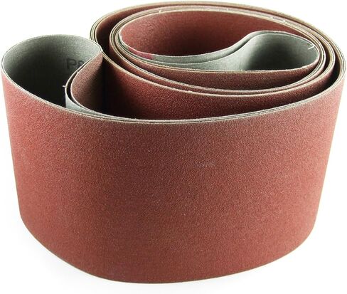 4 X 132 Inch 80 Grit Aluminum Oxide Multipurpose Sanding Belts, 3 Pack in Saudi Arabia