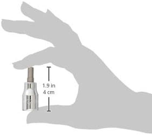 SK Tools USA 3/8" Drive, 3/16", Standard, Chrome Hex Bit Socket | 41208 in Saudi Arabia