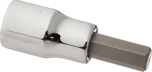 SK Tools USA 3/8" Drive, 3/16", Standard, Chrome Hex Bit Socket | 41208 in Saudi Arabia