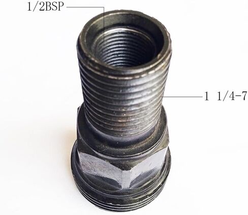 محول عمود مثقاب الماس الأساسي ذكر 1-1/4 بوصة -7 UNC وأنثى 1/2 بوصة BSP لحفر الثقب (النوع C) in Saudi Arabia