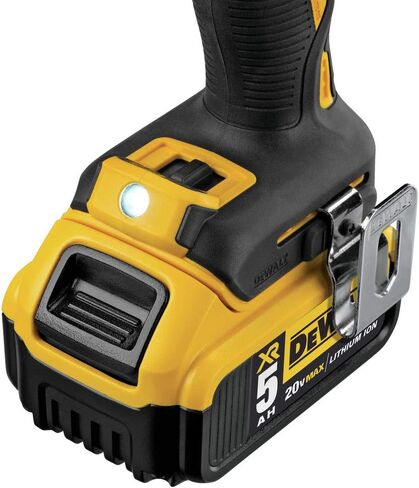 DEWALT DCD996P2R 20V MAX XR لاسلكي ليثيوم أيون 1/2 بوصة. مجموعة أدوات الحفر ذات 3 سرعات بدون فرش مع (2) حزم بطاريات 5.0 أمبير (متجددة) in Kuwait