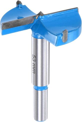 Forstner Drill Bits 23/32 inch / 18mm Round Shank 9/32 inch, Carbide Forstner Bit Woodworking Hole Opener Cutter Tool for Wood Drilling/Cabinet Hinges, Blue in Saudi Arabia