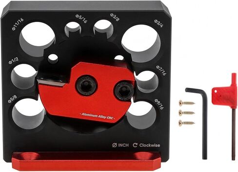 مجموعة أدوات رقص صانع الوتد، أداة ثقب كهربائية من الكربيد، صانع وتد عالي السرعة، لوحة وتد قطع وتد من سبائك الألومنيوم، قضيب دائري وأداة مساعدة لتصنيع العصي مع 8 فتحات لأعمال النجارة in Kuwait