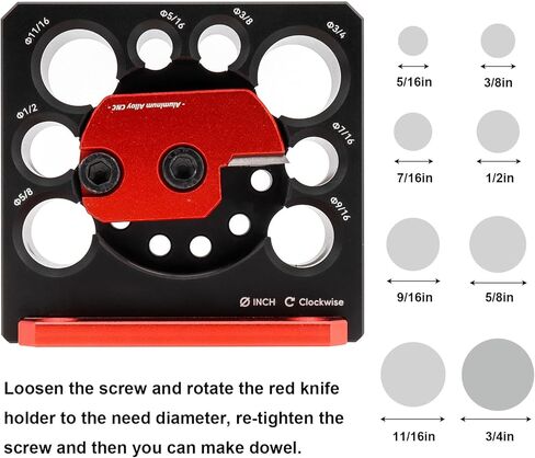مجموعة أدوات رقص صانع الوتد، أداة ثقب كهربائية من الكربيد، صانع وتد عالي السرعة، لوحة وتد قطع وتد من سبائك الألومنيوم، قضيب دائري وأداة مساعدة لتصنيع العصي مع 8 فتحات لأعمال النجارة in Kuwait