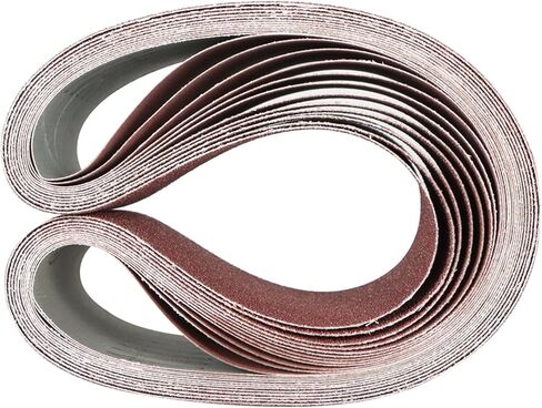 findmall 12 Pack 4 x 36 Inch Sanding Belts 60, 80, 120, 150, 240, 400 Grit Aluminum Oxide Sandpaper Fit for Metal Grinding in Saudi Arabia