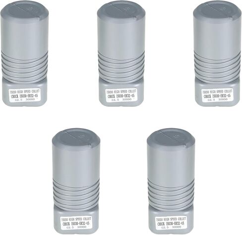 5 قطع ISO30 ER32-45L حامل أدوات تشاك، G2.5 30000 دورة في الدقيقة CNC أداة حامل التوازن كوليت تشاك مناسب لآلة النقش CNC وأداة مخرطة الطحن in Saudi Arabia