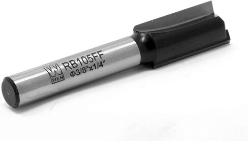 WEN RB105FF 3/18 in. Straight 2-Flute Carbide-Tipped Router Bit with 1/4 in. Shank in Saudi Arabia