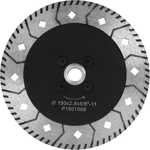 9Inch Double Sided Diamond Saw Blade 5/8"-11 Thread Dry or Wet - Grinding Cutting Two-in-One Porcelain Tiles Marble Concrete in Saudi Arabia