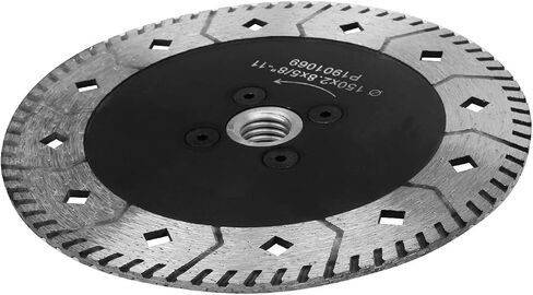 9Inch Double Sided Diamond Saw Blade 5/8"-11 Thread Dry or Wet - Grinding Cutting Two-in-One Porcelain Tiles Marble Concrete in Saudi Arabia