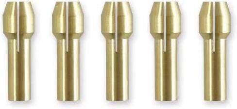 مجموعة أطواق نحاسية 4485، أطواق أدوات دوارة سريعة التغيير 480 481 482 483، متوافقة مع أطواق Dremel، 4.25×7/64 بوصة، 5 قطع in Kuwait