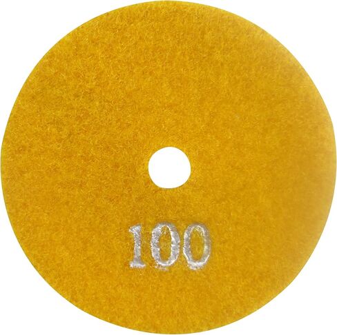 4 Inch Wet Diamond Polish Sanding Pads for Concrete Marble Travertine Terrazzo Engineer Stone Counter top 7 Pcs Set in Saudi Arabia