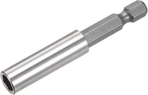 uxcell 1/4 Inch Hex Shank by 2 Inch Magnetic Bit Holder Extension, Quick Release Screwdriver Drill Power Tool in Saudi Arabia