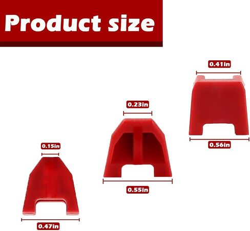 42-38-0017 Nose cushion no mar tip Compatible with Milwaukee 2746-20 nailer tip,No-Mar Pad Kit For M18 battery nailers/staplers bit-Set of 9 in Saudi Arabia