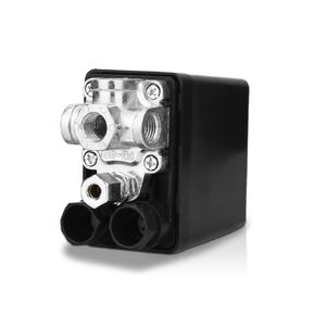 1way Air compressor pressure switch 90-120PSI four-way air compressor replacement parts, 110V-240V available pressure switch for air compressor，air compressor pressure control switch(LS-AR3)