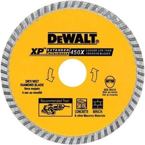 Dewalt DW4702 4 in. XP Turbo Diamond Blade