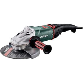 Metabo 9-Inch Angle Grinder, 6,600 RPM, 15 Amp w/Brake, Non-Lock Paddle, Performance Angle Grinders, Electronics, WEPB 24-230 MVT, 606479420, Green