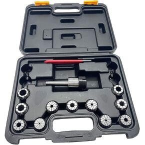 MT2 Shank ER32 Chuck 11 PC Collets Set with Box for Milling Machine CNC Work-holding