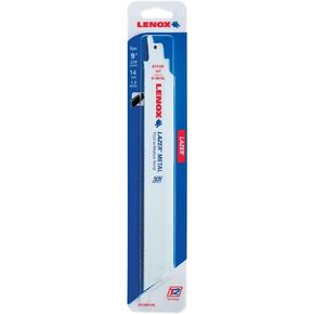 LENOX Tools Demolition Reciprocating Saw Blade with Power Blast Technology, Bi-Metal, 12-inch, 6 TPI, 2/PK