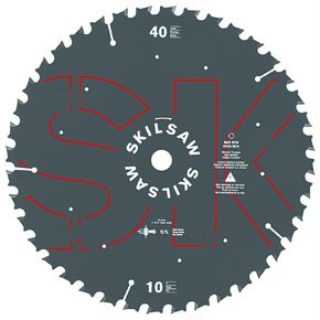 Skil 75240 10 40T Titanium Carbide Saw Blade