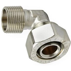 Replace parts RapidAir MaxLINE 90 Degree Elbow Fitting 3/4 Tubing x 3/4" Male NPT maxline rapidair Air M8088