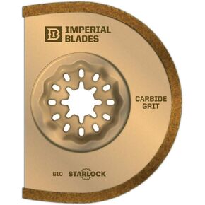 Imperial Blades IBSL610-1 Starlock 3" Carbide Grit Segment Blade, 1PC
