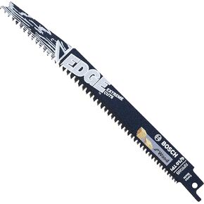 BOSCH RPRW8 5 pc. 8 In. 6/10 TPI Edge Reciprocating Saw Blades for Wood