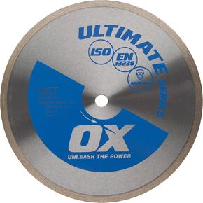 OX Tools OX-UGT-10 10" Ultimate Wet Glass Tile Blade, DM-7/8" - 5/8" Bore