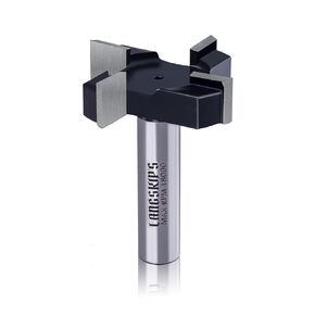 LANGSKIP'S CNC Spoilboard Surfing Router Bit 1/2 "عرقوب، بلاطة تسطيح راوتر بت كربيد المسوي راوتر بت الخشب طحن القاطع أداة التخطيط أدوات النجارة YG6X كربيد - 4 أجنحة in Kuwait