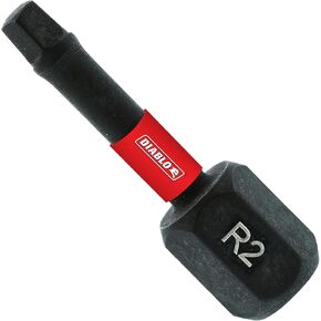 Diablo DSQ21P25 1 in. #2 Square Drive Bits (25-Pack)