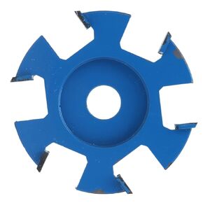 6 Teeth Power Wood Carving Disc Wood Milling Cutter Carbon Steel Carving Disc Planing Tool Woodworking Tools Angle Grinder Slotting Tool