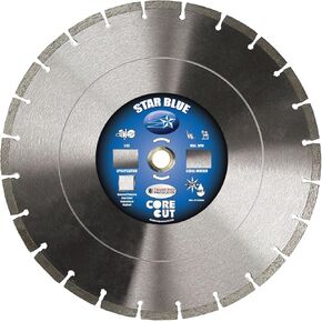 Diamond Products 85261 14 in. x .125 x Unv Star Blue High Speed Blade With Universal Arbor