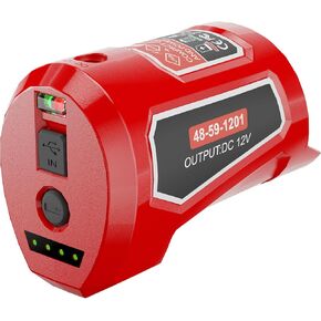 12V USB Power Source for Milwaukee M12 12V Battery Adapter for Milwaukee Heated Jacket 48-59-1201 49-24-2310 USB Charger