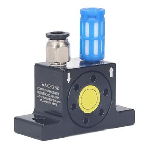 Turbine Oscillator GT4 Pneumatic Turbine Vibrator G1/8in Air Turbine Oscillator with Silencer and Connector