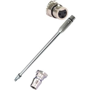 Air Quick Connector to 3XLR Female Mechine Extension Rod for Premium Reciprocating Machine His Smith Attachments Vac-U-Lock Tools Accessories 12.5 Inches