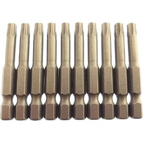 Silverhill Tools ABS10TS27PB TORX TS27 Security Screwdriver Power Drill Bit 10 Pack