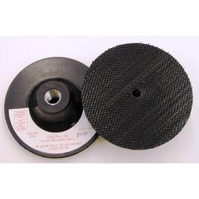 3M Disc Pad Holder - For Metal Grinding, Finishing, Surface Preparation - Use With Metalworking Power Tools - 4" x 1/8" x 3/8" M14-2.0 Internal - 914 - Single Pack