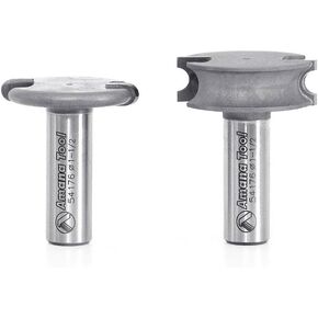 Amana Tool - 54176 Carbide Tipped Flute & Bead 1/8 Radius x 1-1/2 Dia x 1/2 Sha