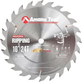 Amana Tool - 610240 Carbide Tipped Ripping Standard 10" Dia x 40T', 20 Deg, 5/8 Bore