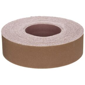 Norton Metalite Cloth Backed Sandpaper Roll, 400 Grit Sandpaper, Woodworking and Automotive Sandpaper, 2 Inches Wide, Continuous Roll of 50 Yards