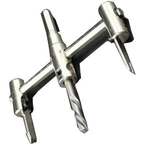 Adjustable Circle Hole Cutter Heavy Duty Wood Hole Saw Drill Bit Saw Round Cutting for Woodworking 40mm-300mm