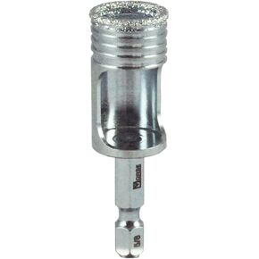 M. K. Morse DGM12C Diamond Grit Hole Saw with Attached Arbor, 3/4-Inch
