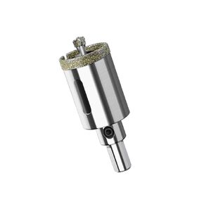 35mm Diamond Drill Bit with Pilot Bit, Tile Glass Hole Saw, Suitable for Tile, Ceramic, Glass, Porcelain, Marble, DIY Kitchen Bathroom Shower