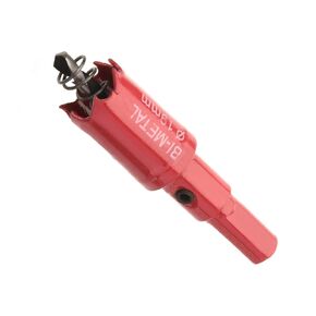 Auniwaig 19mm/0.74" Bi-Metal Hole Saw 25mm/1" Deep Bimetal Hole Cutter HSS Drill Bit for Cutting Metal Wood Plastic