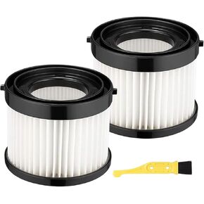 طقم فلتر خرطوشة جاف HEPA مكون من 4 قطع متوافق مع مكنسة ميلووكي اللاسلكية 49-90-0160 والجزء 49-90-1951، مناسب للمكنسة الكهربائية المدمجة 0882-20 M18 in Kuwait