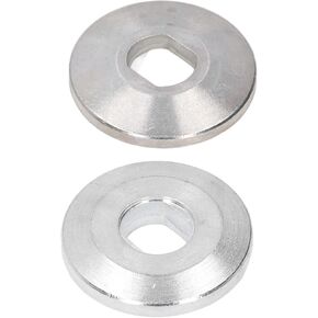 2Pcs Cutting Machine Pressure Plate Saw Blade Clamp Washer Cemented Carbide Bearing Block for 10in Aluminum Mitre Saw