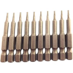 Silverhill Tools ABS10T6PB TORX T6 Screwdriver Drill Power Bit 10 Pack
