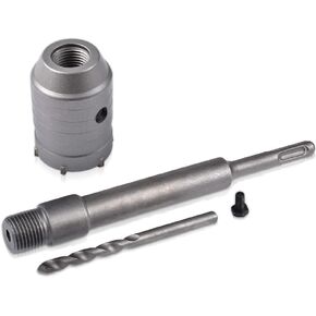 30mm SDS Plus Shank Hole Saw Cutter Concrete Cement Stone Wall Drill Bit
