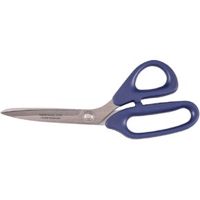 Klein Tools 7210 Scissors, Bent Trimmer with Plastic Handle for Right-Hand or Left-Hand Use, Cuts Fabrics, Paper, Plastics, More, 8-1/4-Inch